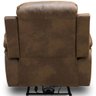 Poltrona do Papai Retrátil Reclinável Elétrica com Usb Léon L06 Couro Marrom - Lyam Decor - 9
