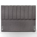 Ver imagem 5 de Cabeceira Cama Box Casal Queen 160 Cm Linho Cinza Escuro