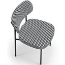 Ver mais imagens de Kit 04 Cadeiras Decorativas Estofada Sala Jantar Melina L02 Pied Poule - Lyam Decor