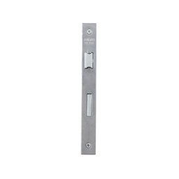 Fechadura para Porta de Quarto Interna com Roseta Capri 40mm MGM Rosa/Alumínio - 6 Fechadura para Porta de Quarto Interna com Roseta Capri 40mm MGM Rosa/Alumínio - 6