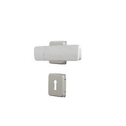 Fechadura para Porta de Quarto Interna com Roseta Capri 40mm Mgm - 5 Fechadura para Porta de Quarto Interna com Roseta Capri 40mm Mgm - 5
