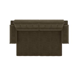 Sofá Santiago 2,20m Retrátil Reclinável Xflex Sofás Suede - 5