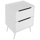 Ver imagem 1 de Gabinete para Banheiro 60 Cm com 2 Gavetas Bn3639 Branco Tecno Mobili
