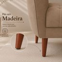 Ver imagem 5 de Recamier Decorativo 180 cm para Quarto Capuccino