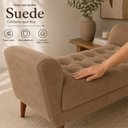 Ver imagem 4 de Recamier Decorativo 180 cm para Quarto Capuccino