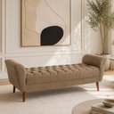 Ver imagem 2 de Recamier Decorativo 180 cm para Quarto Capuccino