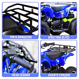 Adv Super Mini Quadriciclo 49cc Xw-a16 - 5