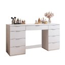 Ver imagem 2 de Penteadeira sem Espelho 9 Gavetas Elegance Yescasa Branco