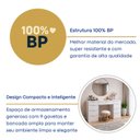 Ver mais imagens de Penteadeira sem Espelho 9 Gavetas Elegance Yescasa Branco