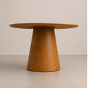 Ver imagem 5 de Mesa Cone Oval 80x60cm em MDF Freijó