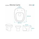 Ver imagem 3 de Assento Sanitário Clean Monte Carlo Policlass