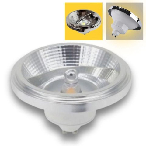 Lâmpada LED AR111 Foco 12 Graus Alto Irc Branco Neutro Opus LED