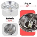 Ver imagem 3 de Lâmpada LED AR111 Foco 12 Graus Alto Irc Branco Neutro Opus LED