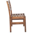 Ver imagem 3 de Cadeira Rústica de Madeira Maciça - Natural