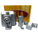 Ver imagem 1 de Kit 04 para Montagem de Janela de Correr 2 Folhas Cinza