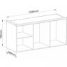 Ponte Modulada Casal 3 Portas Elegance  - 5