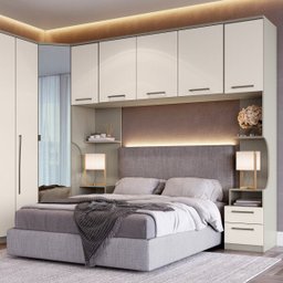 Ponte Modulada Casal 3 Portas Elegance  - 2
