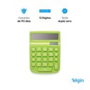Ver imagem 2 de Calculadora de Mesa Elgin MV4136 12 Dígitos com Correção Verde