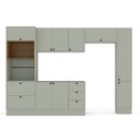 Ver imagem 2 de Cozinha Completa com Rodapé 5 Peças Rubi Yescasa