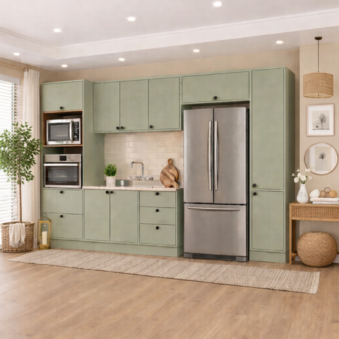 Cozinha Completa com Rodapé 5 Peças Rubi Yescasa