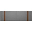 Ver imagem 1 de Painel Suspenso Cabeceira Dobrável Pietro para Cama Box King Size 195cm Boucle:bouclê Cinza Grafite