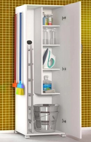 Balcão Gabinete Armário Multiuso Com 1 Porta - 6