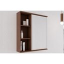 Ver imagem 1 de Espelheira Banheiro Treviso 56x63cm Freijo MGM