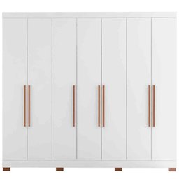 Guarda-Roupa Casal Bartira Diplomata com 7 Portas e 6 Gavetas - 2
