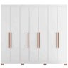 Guarda-Roupa Casal Bartira Diplomata com 7 Portas e 6 Gavetas - 2