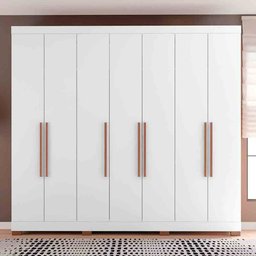 Guarda-Roupa Casal Bartira Diplomata com 7 Portas e 6 Gavetas - 1