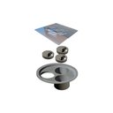 Ver imagem 2 de Grelha para Caixa Sifonada 150 Mm Polida Novii - Ralo Linear