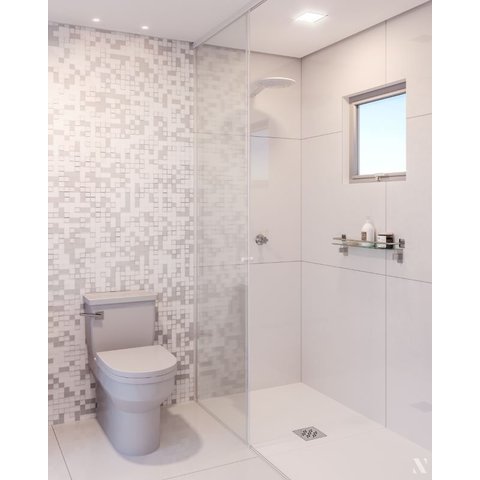 Grelha para Caixa Sifonada 150 Mm Polida Novii - Ralo Linear