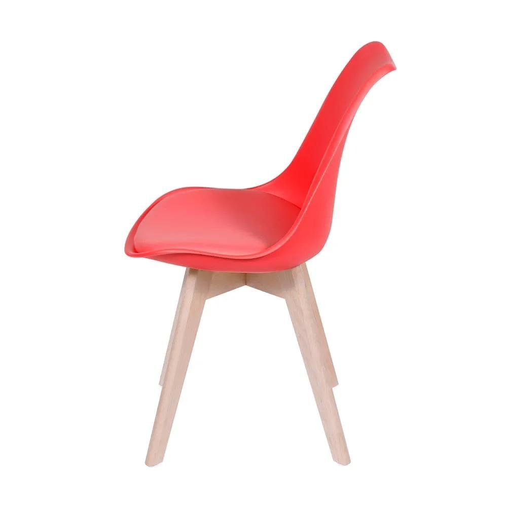 Kit de 2 Cadeiras Prizi Wood E75-vermelha - 4