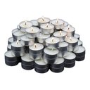 Ver imagem 1 de Saco com 30 Velas Rechaud Brancas C/ Suporte em Alumínio