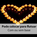 Ver imagem 5 de Saco com 30 Velas Rechaud Brancas C/ Suporte em Alumínio