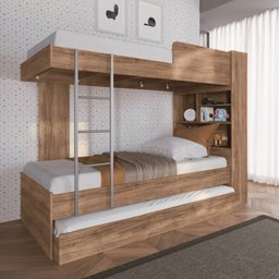 Treliche 3 Nichos com Baú Plus Santos Andirá - 1