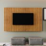 Painel Versa Ripado 135 Cm por 218 Cm Mdf e Mdp Naturalle - 3