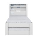 Ver imagem 6 de Bicama Solteiro 97,5x215,6cm 3 Nichos com Baú Invicta Branco