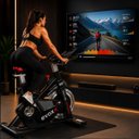 Ver imagem 2 de Bicicleta Spinning Eletric Magnétic System Evox X6 Roda de Inércia 20kg