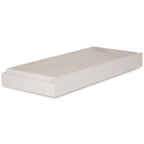 Cama Auxiliar Solteiro Branco