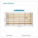 Ver imagem 3 de Cama Auxiliar Solteiro Branco