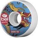 Ver imagem 1 de Kit rodas para skate 51x31mm em PU - Bel Sports
