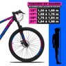 Bicicleta Dropp Z3 Aro 29 Câmbios Shimano 21 Marchas Freio A Disco Mecânico com Suspensão - 21 - Azu - 5