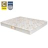 Colchão Casal Castor Espuma Sleep Max D28 Branco e Bege 18x138x188 - 2