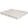 Colchão Casal Castor Espuma Sleep Max D28 Branco e Bege 18x138x188 - 1