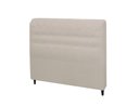 Ver imagem 1 de Cabeceira Dama New Plus Casal 1400mm Veludo Adar Off White - Simbal