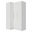 Ver imagem 1 de Guarda-Roupa Modulado de Canto 3 Portas Branco Neo Madesa