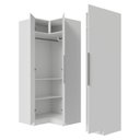 Ver imagem 3 de Guarda-Roupa Modulado de Canto 3 Portas Branco Neo Madesa