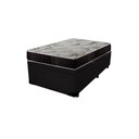 Ver imagem 5 de Cama Box Baú Solteiro Colchão Gold Espuma D33 Acolchões + Box Sintético 55x88x188 Cor:Preto