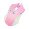 Mouse Gamer Redragon Centrophorus 2 Rosa Branco Rgb 7200dpi - 3